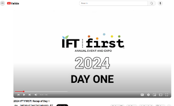 Picture of IFT Video Recap Sponsorship
