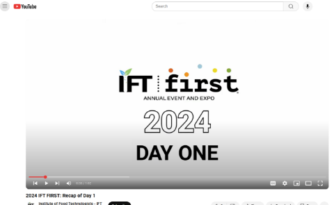 Picture of IFT Video Recap Sponsorship